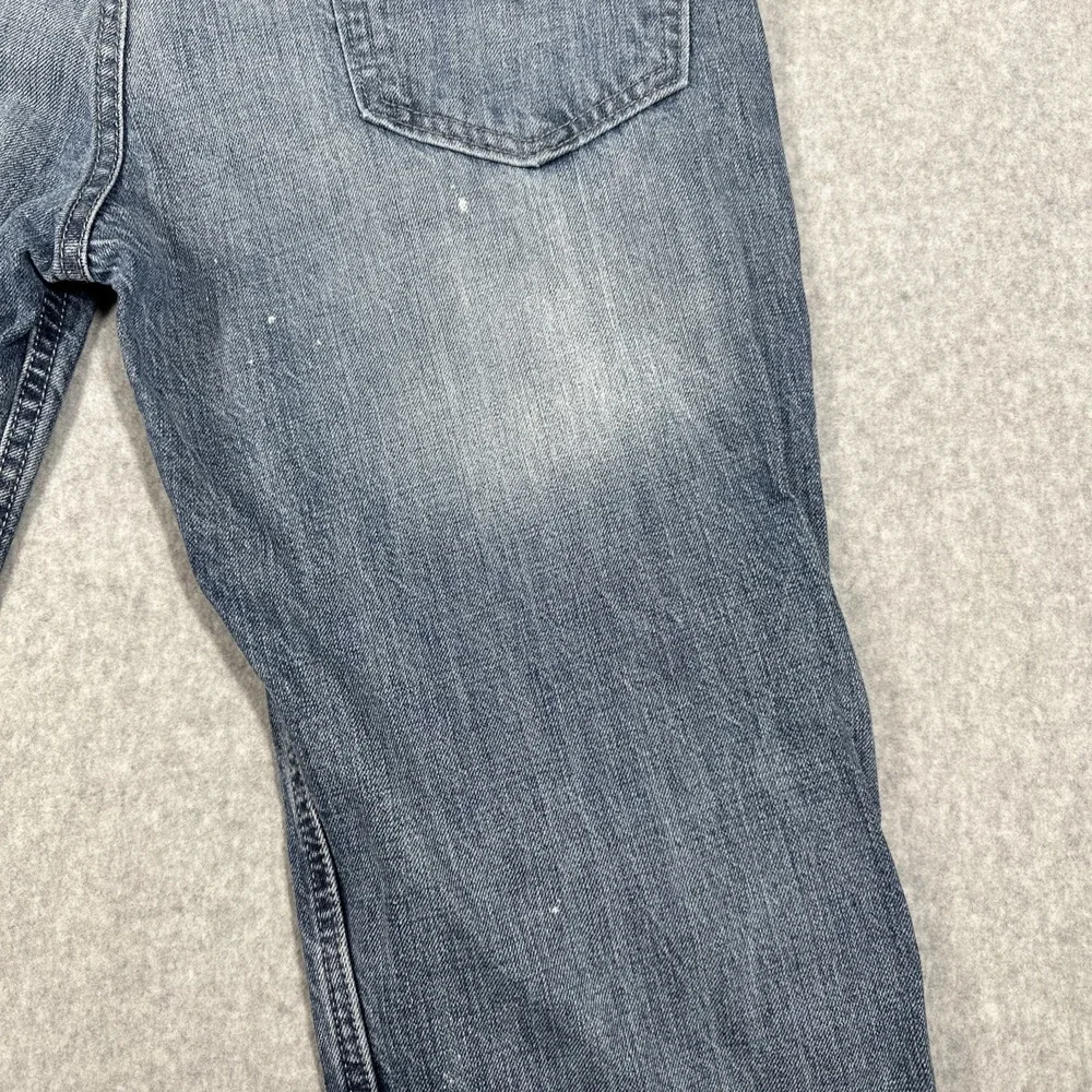 Levi's 514‎ Straight Fit Jeans Men's 32x32 Light Wash Denim Fade Paint Splatter